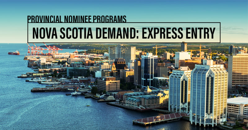 Nova Scotia Provincial Nominee Program PNP Processing Time From India